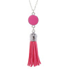 Ethnic pendant with tassels, sweater, necklace, ethnic style, wholesale