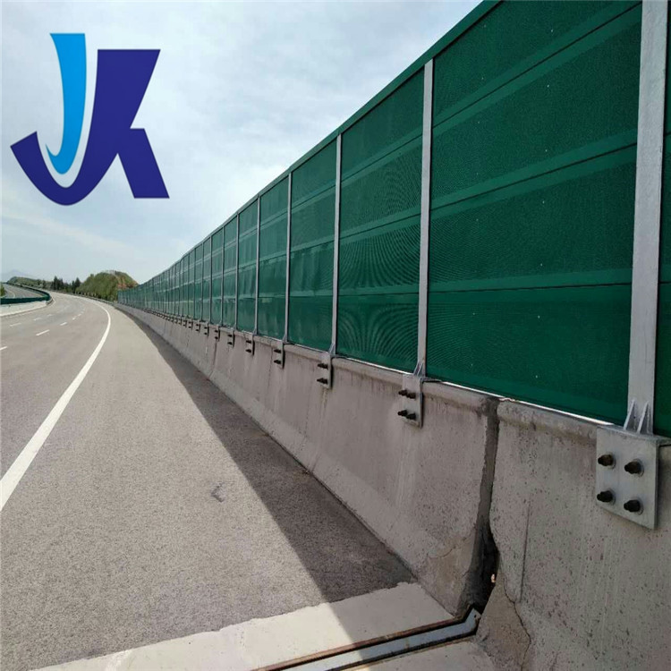 小區居民樓隔音牆金屬篩網孔聲屏障鍍鋅板百葉孔高鐵公路隔音板牆