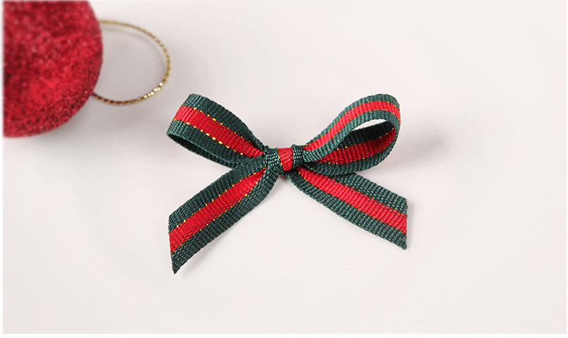 Christmas Color Block Cloth Party Colored Ribbons display picture 4