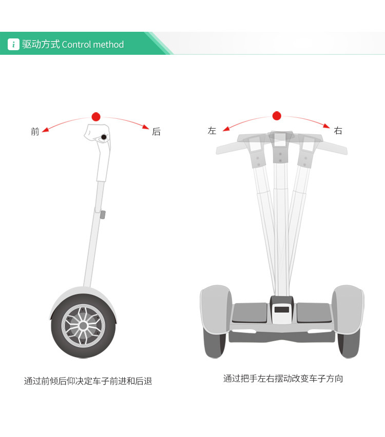 xe thăng bằng Haohui mua xe công nghiệp A8 cân bằng thông minh xe F1 điện đôi bánh xe với tay vịn đi bộ xe tay ga off-road xoắn xe bánh xe thăng bằng