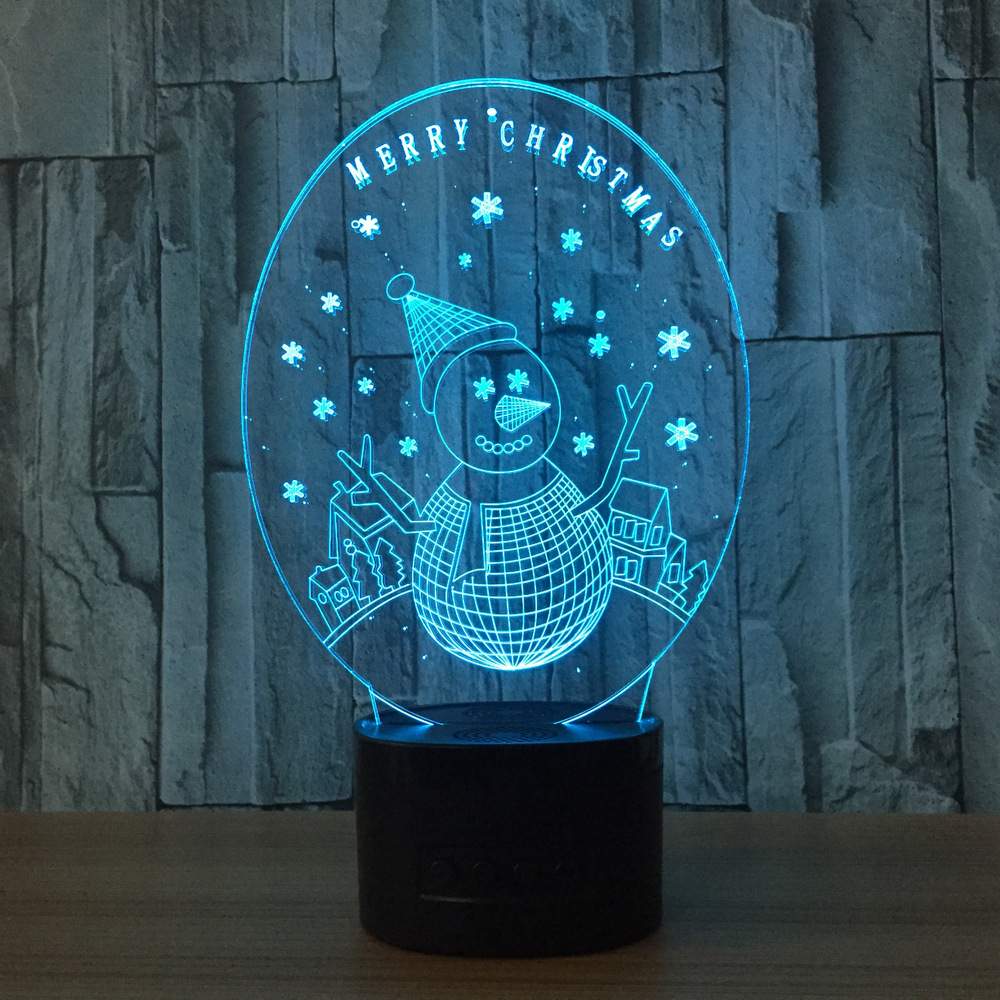 3D灯 七彩触控LED视觉灯 气氛礼品台灯