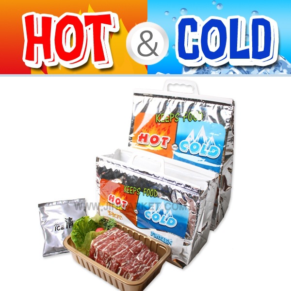 保温袋冷热袋  防水、环保、食品级材料  超市零售使用  便捷手提