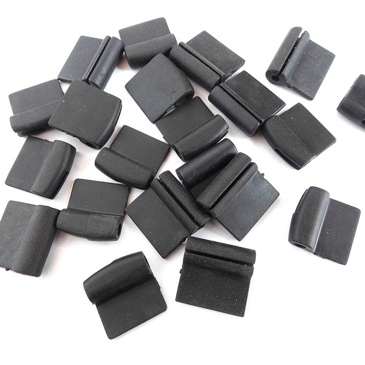 厂家直供塑料卡扣 吊钟 尾止可生产各种颜色印刷LOGO