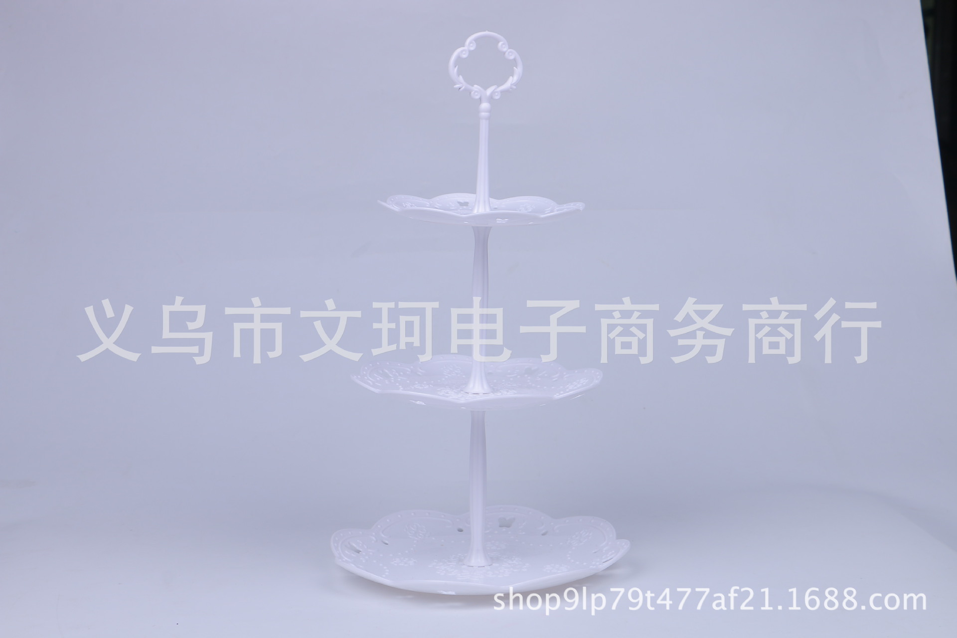 Supply High Grade European Relief Fruit Plate Layer Plastic Dessert High Grade European Relief Fruit Plate Layer Plastic Dessert Wedding Cake Tray