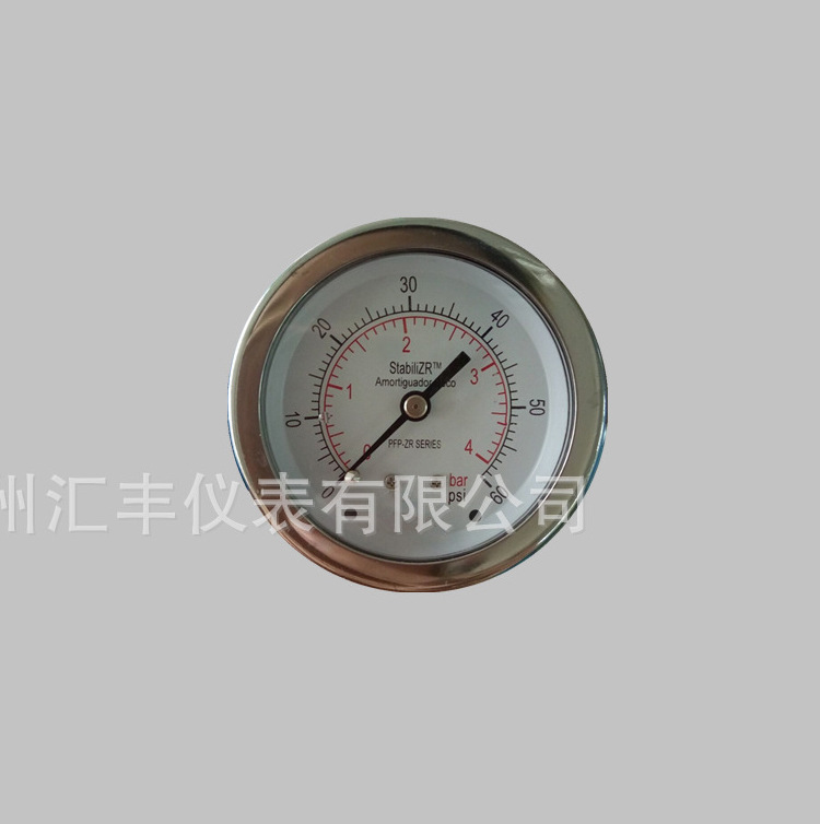 耐腐蚀抗震冲油压力表1Mpa，可定制商标，质优价廉