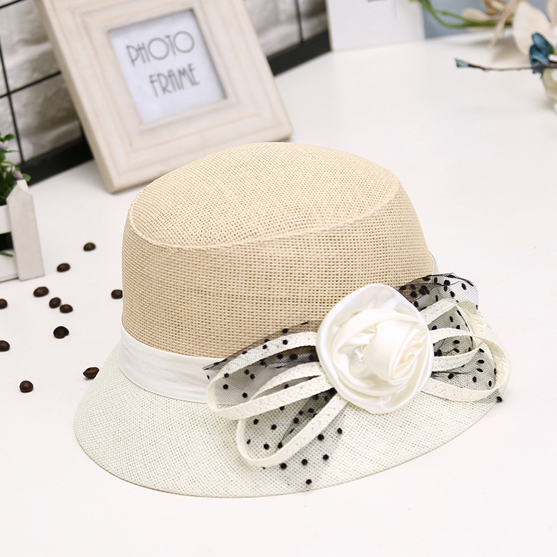 Sombrero de viaje de verano de las mujeres sombrero fresco sombrero de sol al aire libre sombrero de paja del todo fósforo Amazon Venta caliente entrega de una sola pieza
