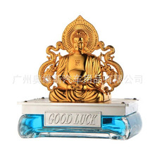 汽车香水座摆件佛像弥勒佛车载香水升级版元宝车饰品来图打样生产