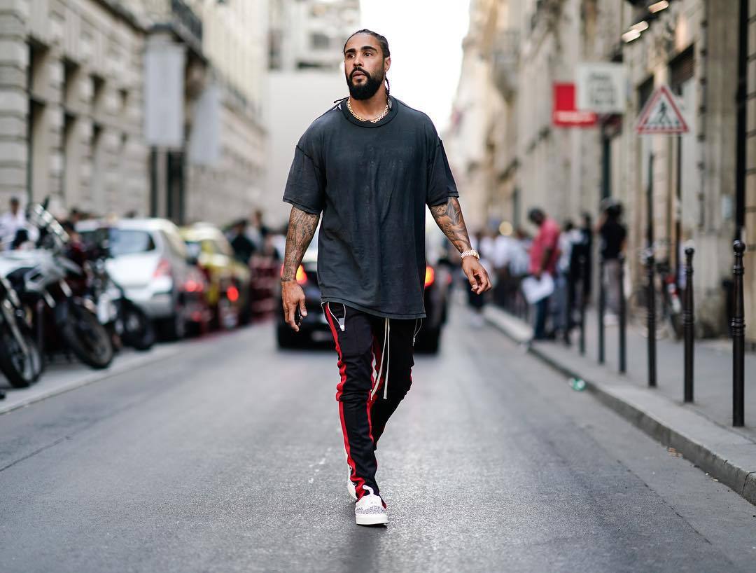 XXL Louis Vuitton 2018 Nueva Cremallera Lateral Pantalones De Hip Hop Fear  Of God Moda De Ropa Urbana Inferiores Del Rojo Justin Bieber Pantalones  Basculador FOG De 44,56 €