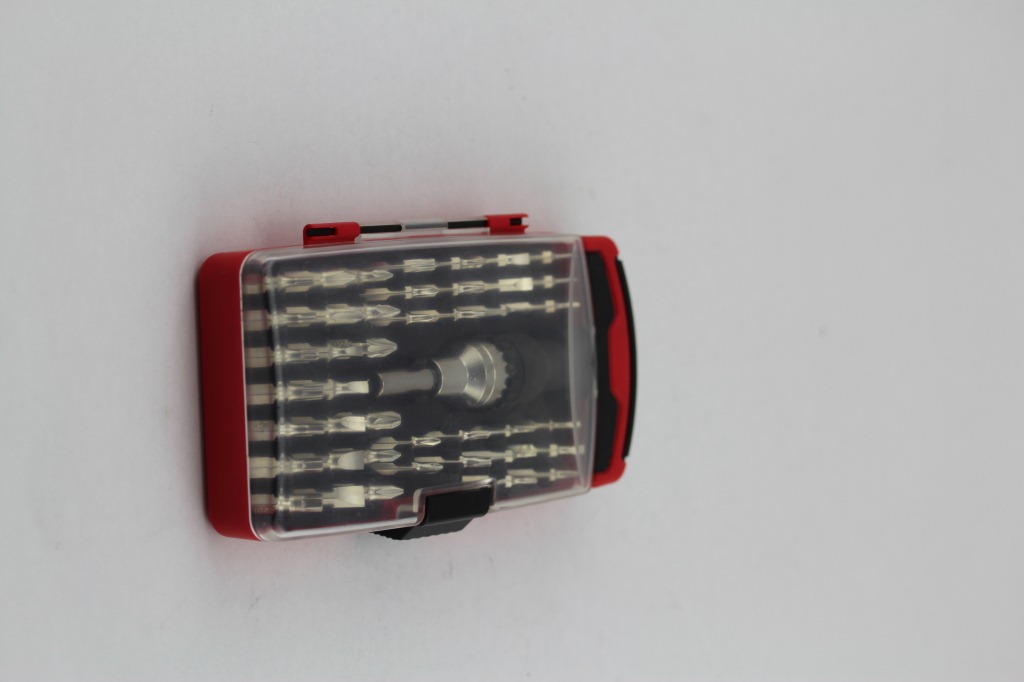 44PCS批头组套工具 组合螺丝刀套装 促销螺丝批工具盒 多批头塑盒