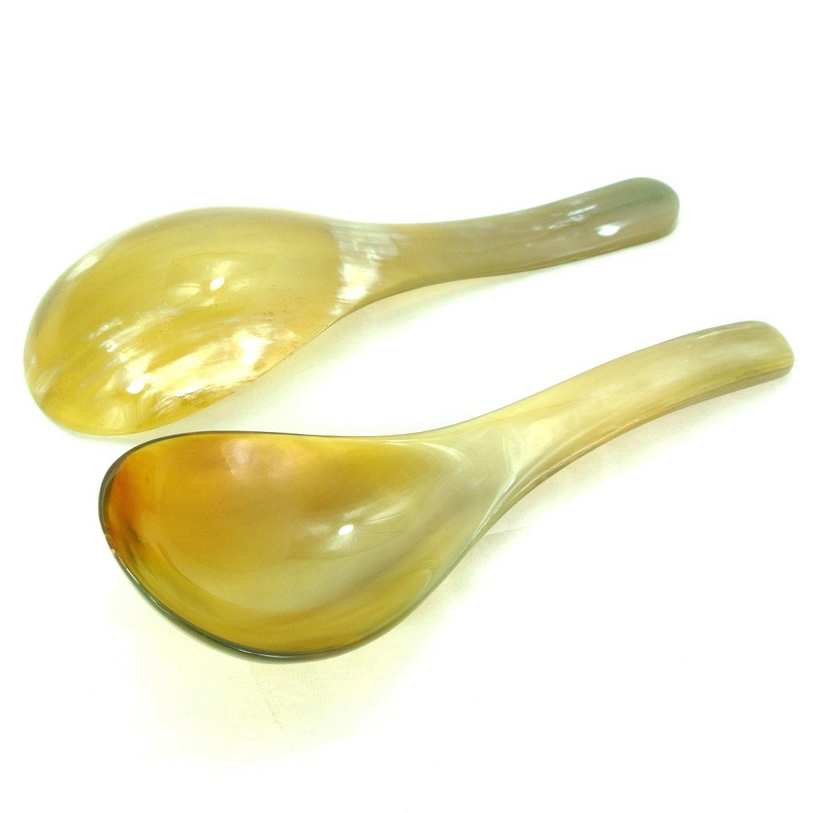 厂家现货和美批发精美牛角餐具多款式汤勺天然牛角勺子 刮痧板勺-阿里巴巴