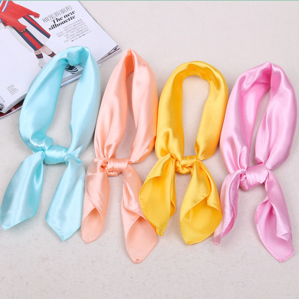 solid color demi-season professional handkerchief