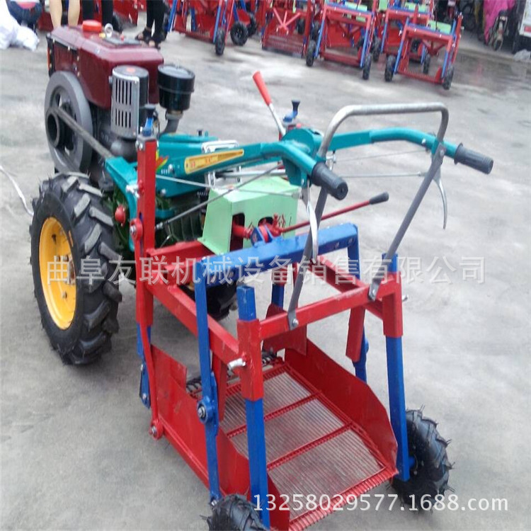  高效率花生收获机B 花生起果抛果机 摆放整齐花生收割机