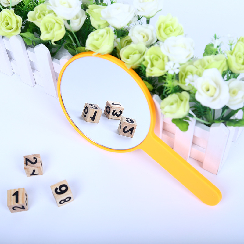 厂家直销批发手柄化妆镜手拿手持美容化妆镜便携随身镜子批发详情图10