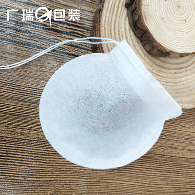 New products trumpet circular Pulp filter paper Tea bags High end tea bag Large concessions capacity 1-4 gram