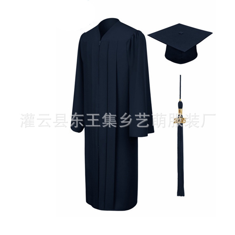 国外学士服美式学士服梭织面料黑色专业生产厂家-阿里巴巴