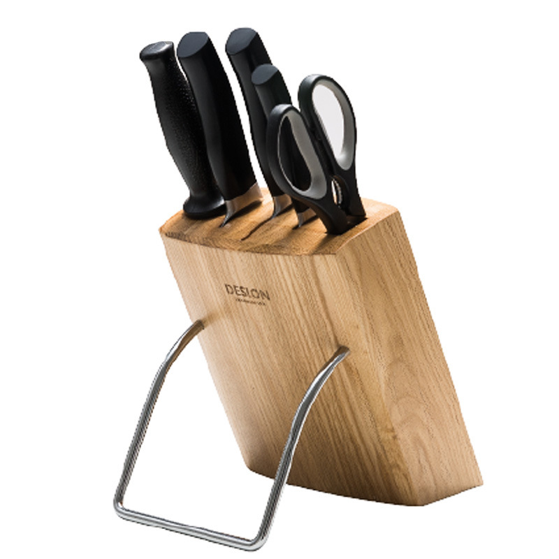 批发优惠 德世朗刀具 刀具套装 FS-TZ006-6 厨房不锈钢刀具六件套|ms