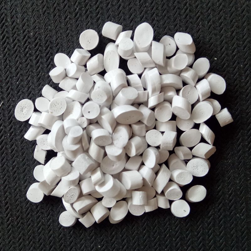 硬质PVC120度再生颗粒 白色环保注塑开关外壳聚氯乙烯 阻燃高流动-阿里巴巴