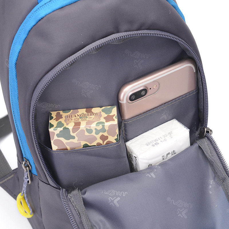 跨境戶外胸包女多功能水壺單肩包 旅游運(yùn)動(dòng)斜挎包男尼龍胸包腰包