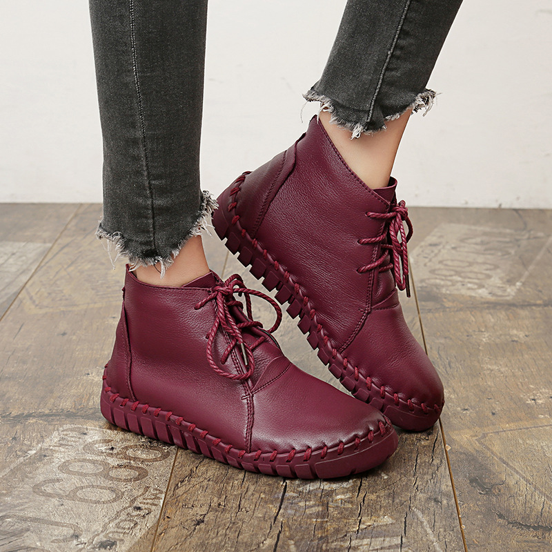 Bottes femme INFOHOMME en En cuir - Ref 3355276 Image 56