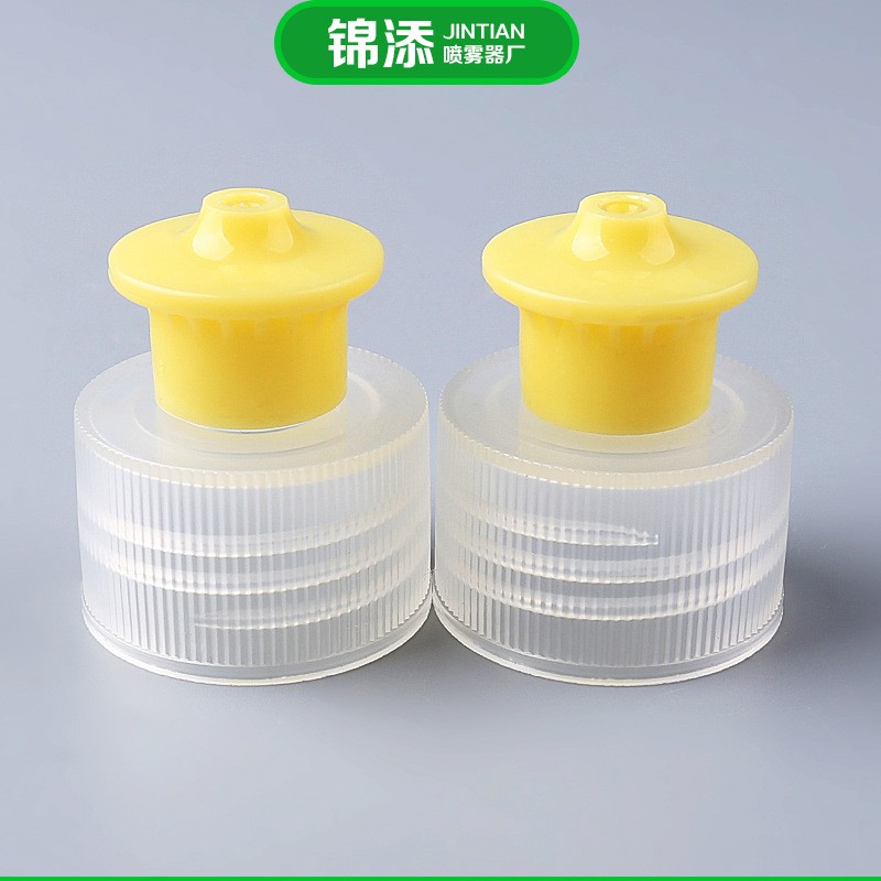 厂家供应多种口径28/400  28/410PP塑料材质按压盖 批发