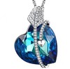 Crystal, pendant, fashionable marine jewelry, necklace, factory direct supply, Korean style, wholesale