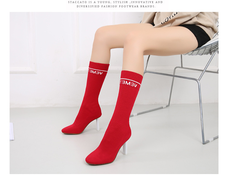 Bottes femme HUI HUIMEI en Laine - Ref 3355455 Image 27