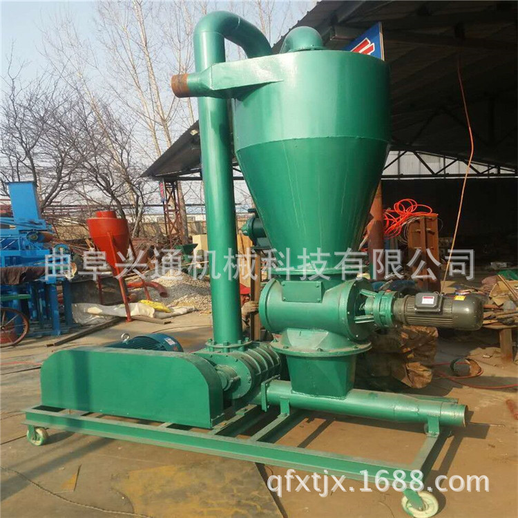 布袋除尘水泥粉风力输送机 哈尔滨粮食出仓除尘大型吸料机