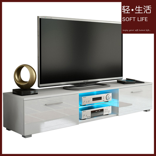 Los fabricantes suministran la combinación de gabinete visual minimalista moderno pequeño apartamento muebles de la sala de estar gabinete TV traje