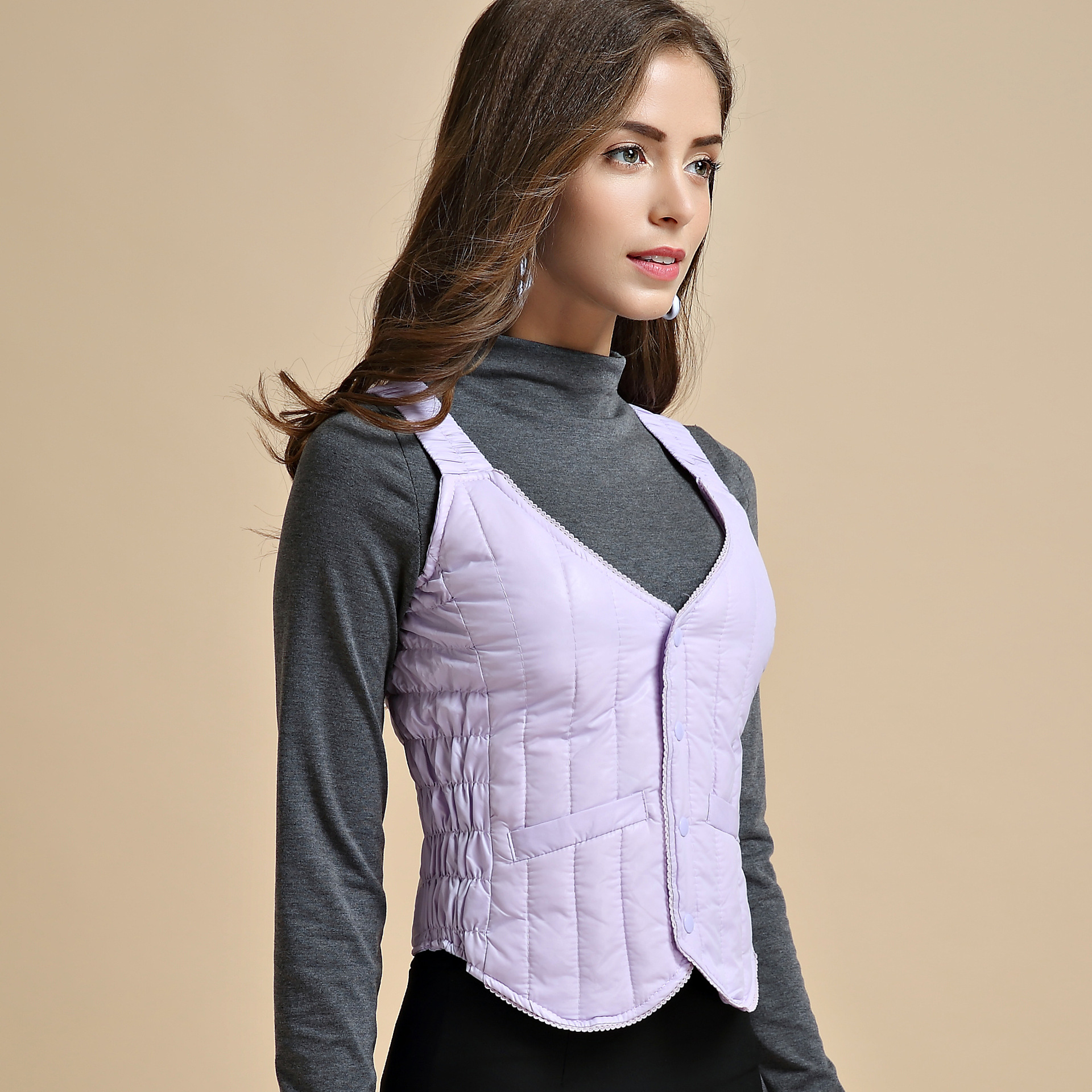 Gilet femme Nylon en Nylon - Ref 3434771 Image 5