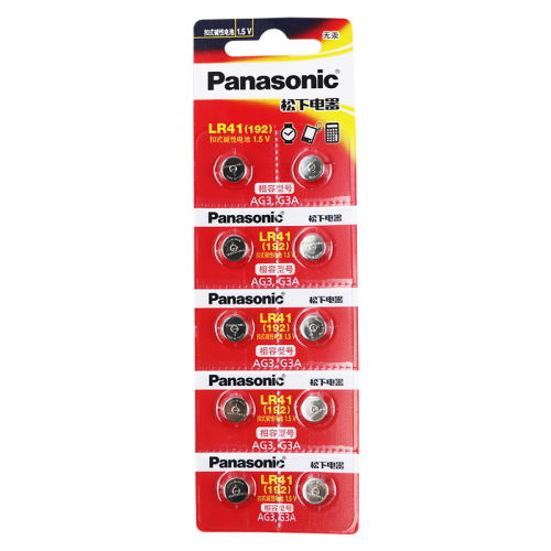 Panasonic 192 LR41 button battery 1.5V battery thermometer AG3 AG3 392 thermometer electronic