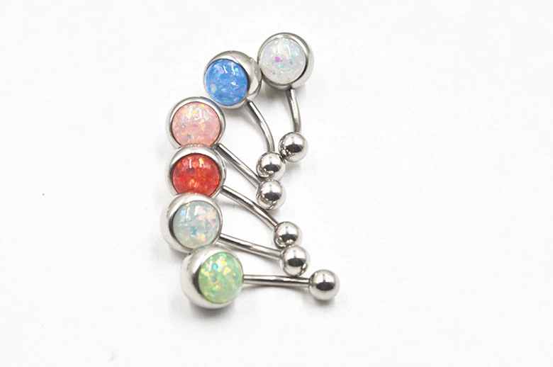 Belly button piercing