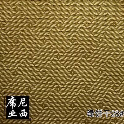绿饼干藤席半成品双面席定制批发 折叠席毛胚亚麻席 2021厂家批发