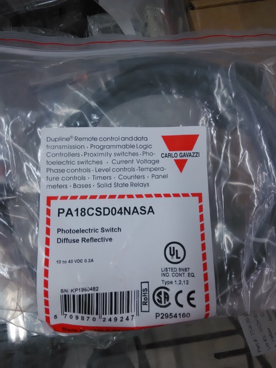 PA18CSD04NASA现货全新原装瑞士佳乐光电传感器