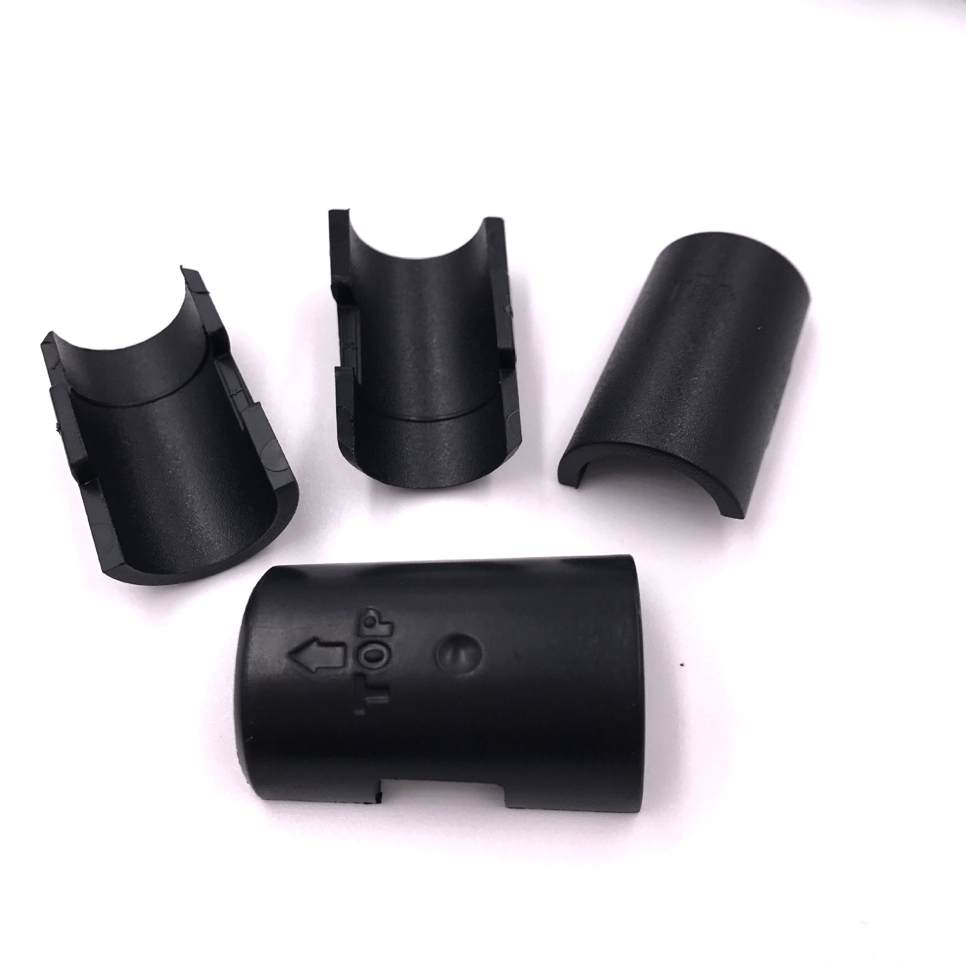 力耀置物架网片25.0mm25.4mm管用APS塑料夹片竹节管固定1英寸扣片
