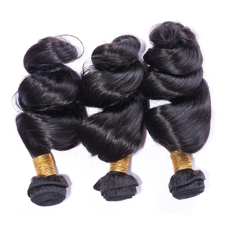 Indian virgin hair loose wave Indian vir...