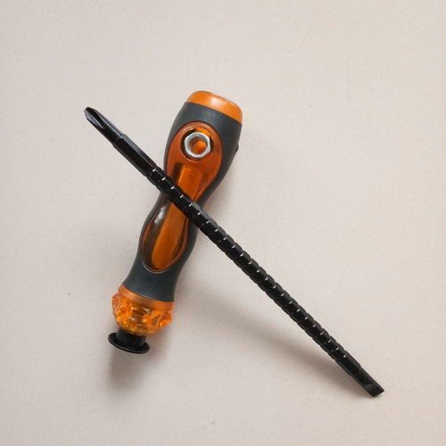 Manufacturer wholesale ratchet telescopic screwdriver multi-purpose screwdriver gourd handle telescopic three-purpose screwdriver
