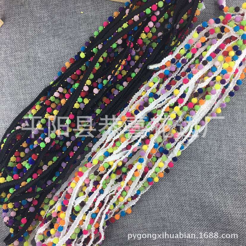 子母带手工加小珠