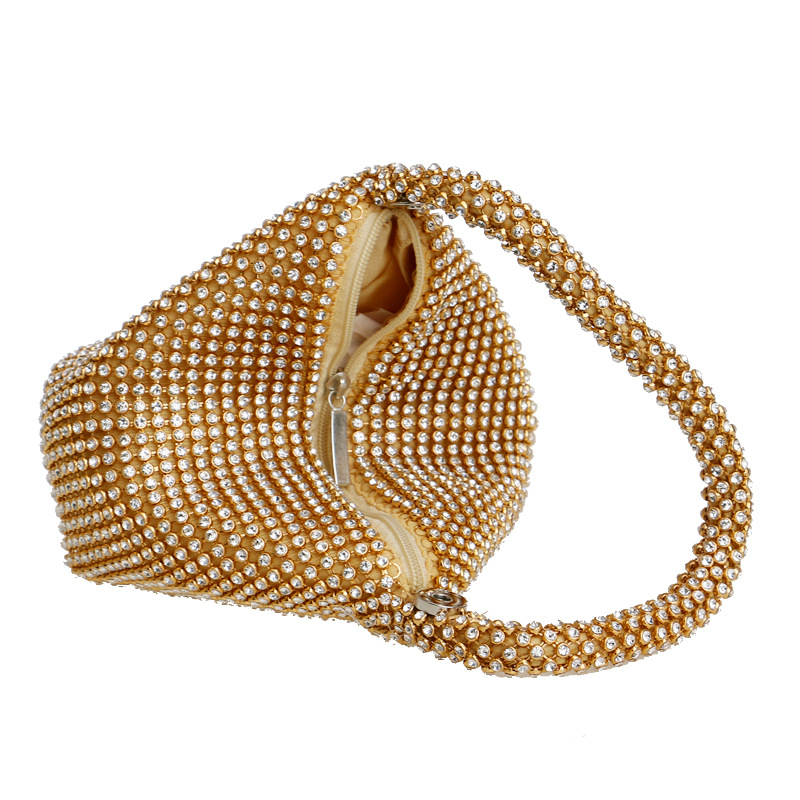 Bolso De Cena Caliente Con Bolso De Diamantes De Imitación Para Mujer. display picture 6