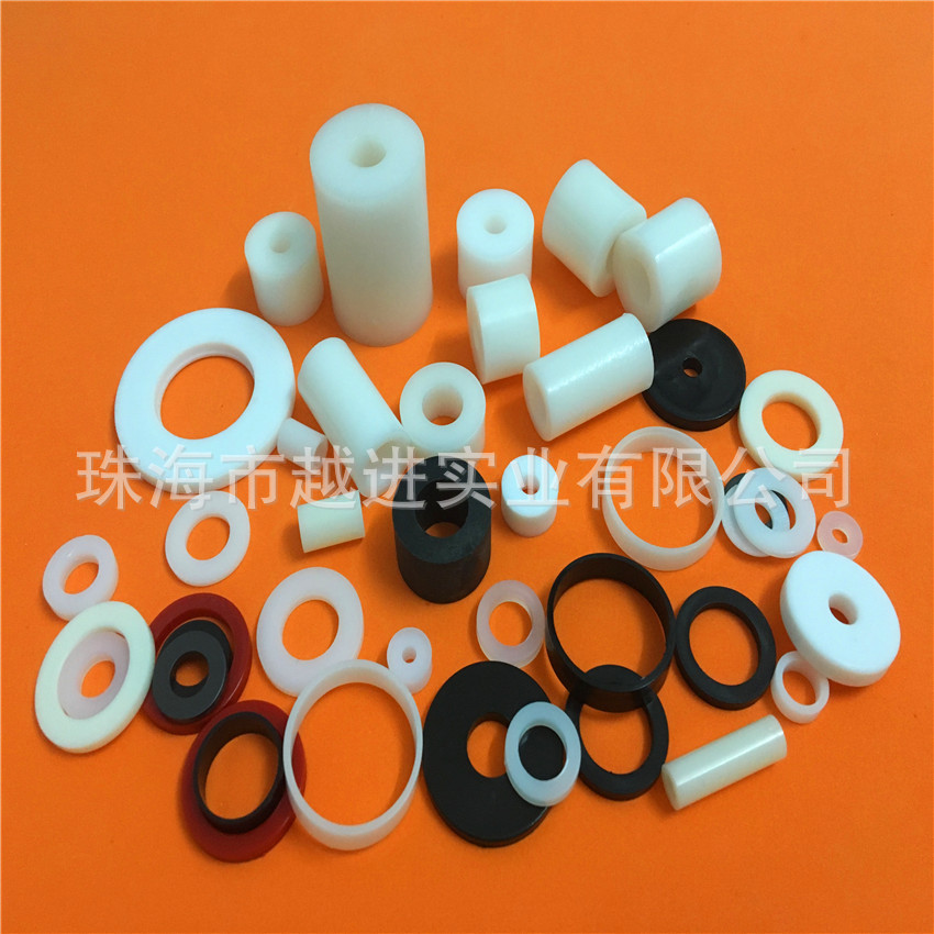 供应 白色铁氟龙垫片 耐磨绝缘垫片 耐高温尼龙垫圈