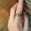 Golden silver black ring for beloved stainless steel, suitable for import, 6mm, wholesale