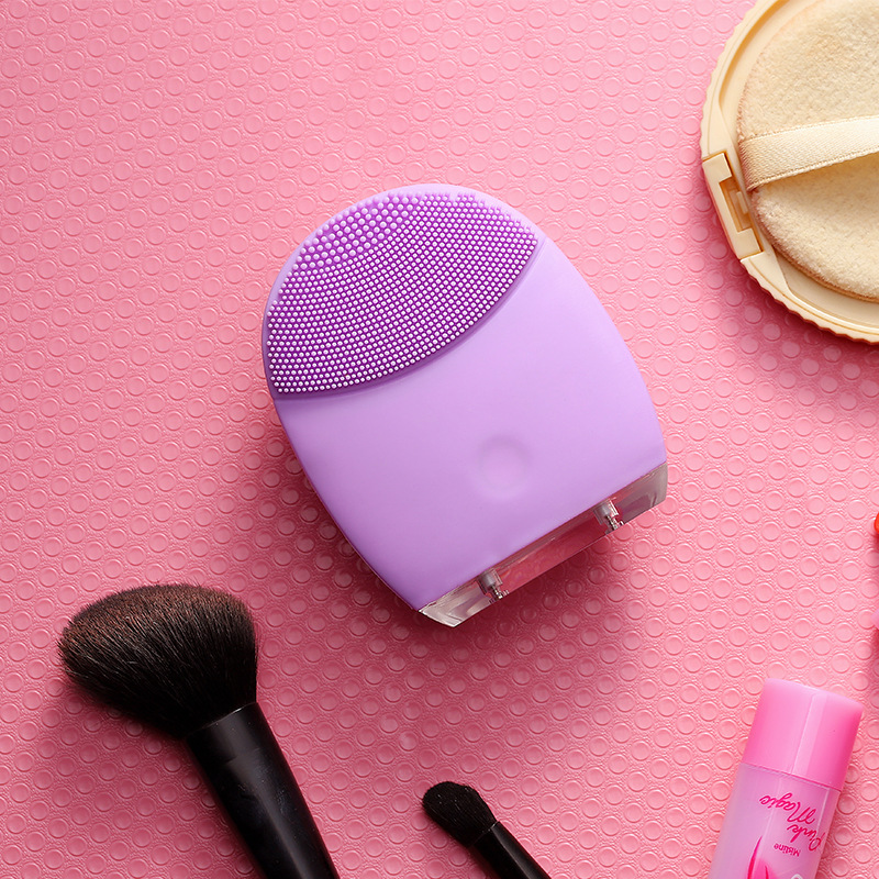 硅胶洁面仪 超声波洗面刷 充电家用美容仪 跨境高利润 深层清洁