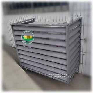 热镀锌防风百叶窗批发 防风百叶窗 河南新乡小区百叶窗批发厂家