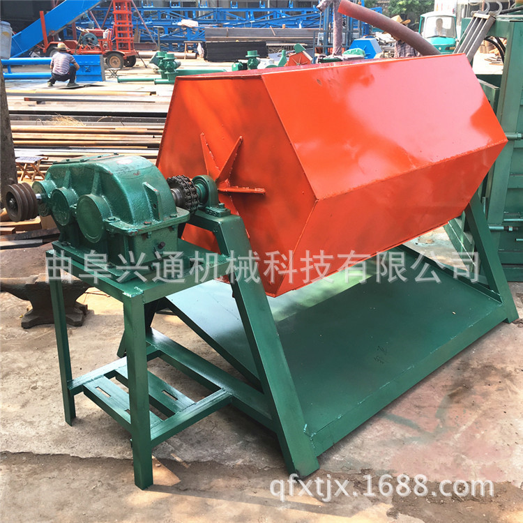 铁板去氧化层除锈油大容量滚筒式抛光机 六角滚筒抛光机厂家定制