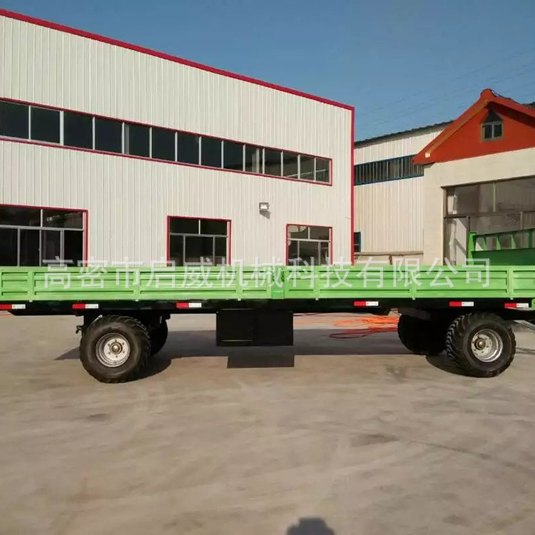 启威机械科技  厂家供应   出口型农用挂车   10吨农用挂车