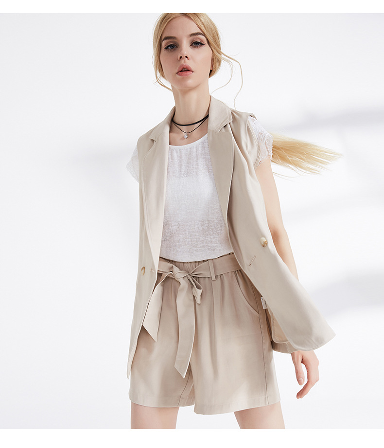 Gilet femme SASAEC en Mélange de coton - Ref 3318018 Image 16