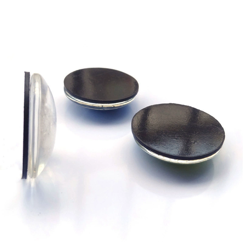 Glass round magnetic fridge magnet, 25mm