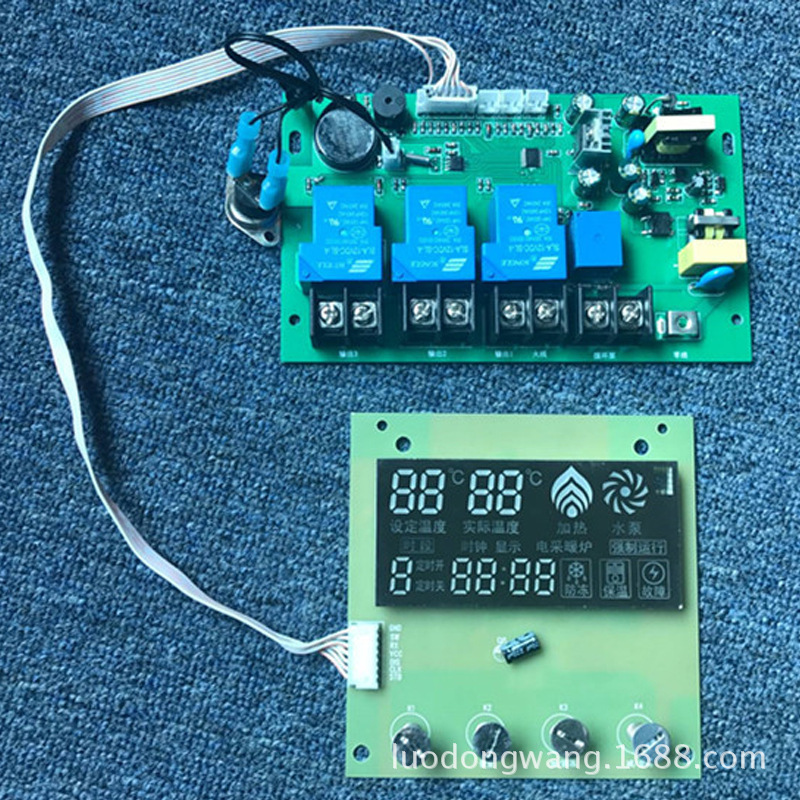 Electric boiler electric heating furnace control panel thermostat high power touch intelligent temperature meter controller 15KW Electric boiler electric heating furnace control panel thermostat high power touch intelligent temperature meter controller 15KW