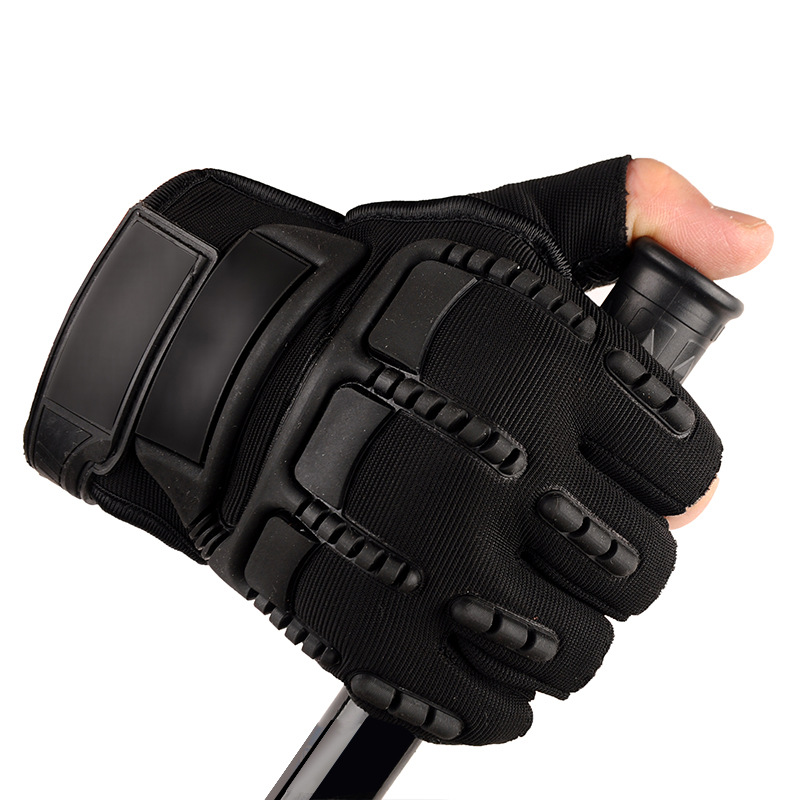 亞馬遜海豹半指手套男女戶外登山騎行戰術健身透氣進口防護手套