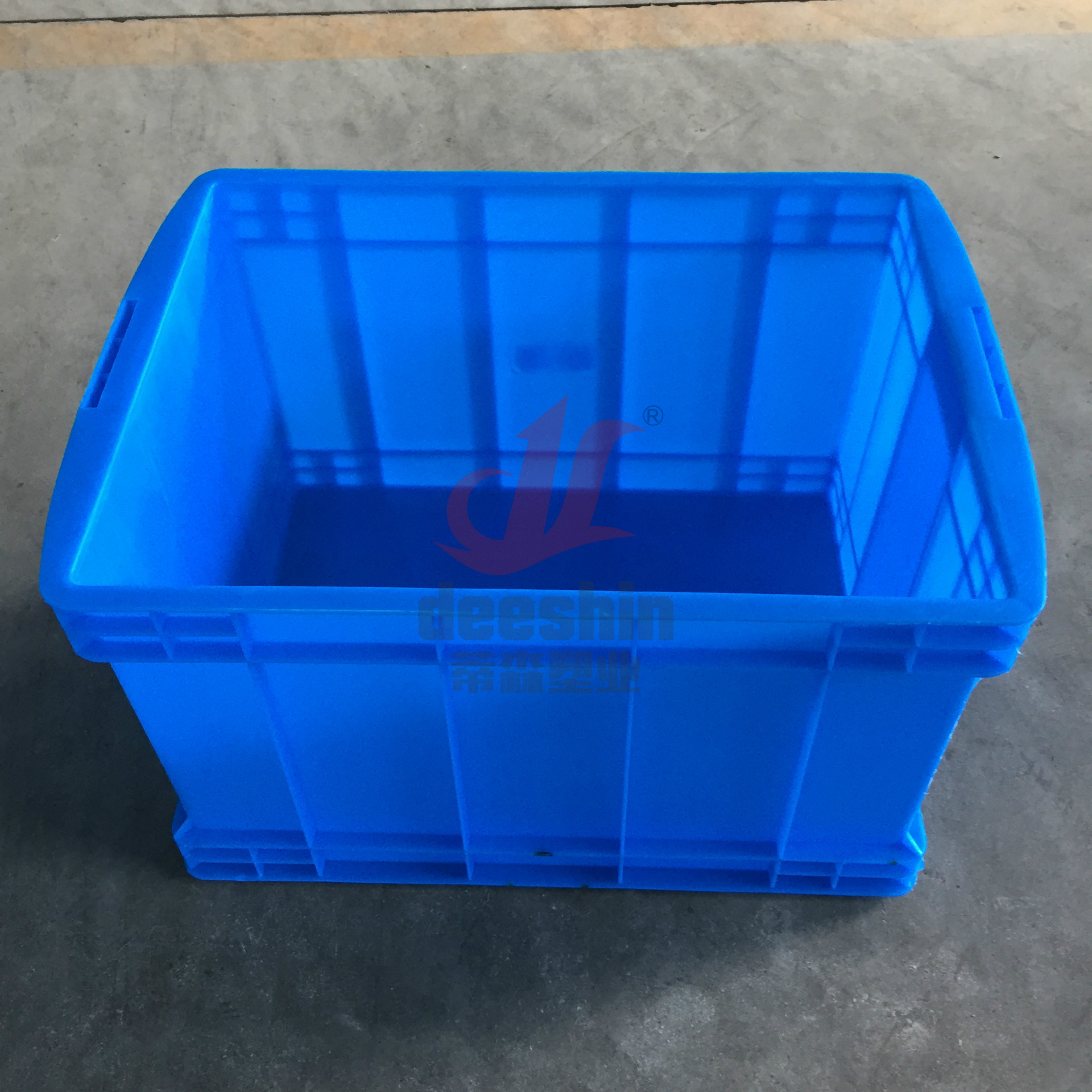 成都资阳绵阳500*220箱 500*380*220塑胶箱物流周转 铁件零件箱