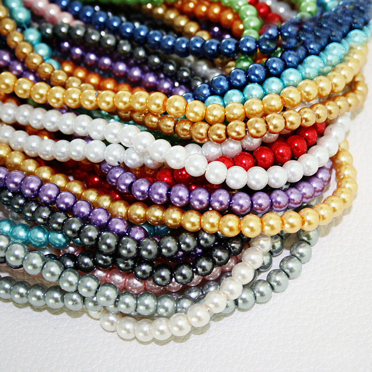 DIY Jewelry Accessories Classification 100 PCS/Package, 20 PCS/Package, 50 PCS/Package Quantity 100 PCS/Package 20 PCS/Package 50 PCS/Package Glass Solid Color DIY Jewelry Accessories Beads